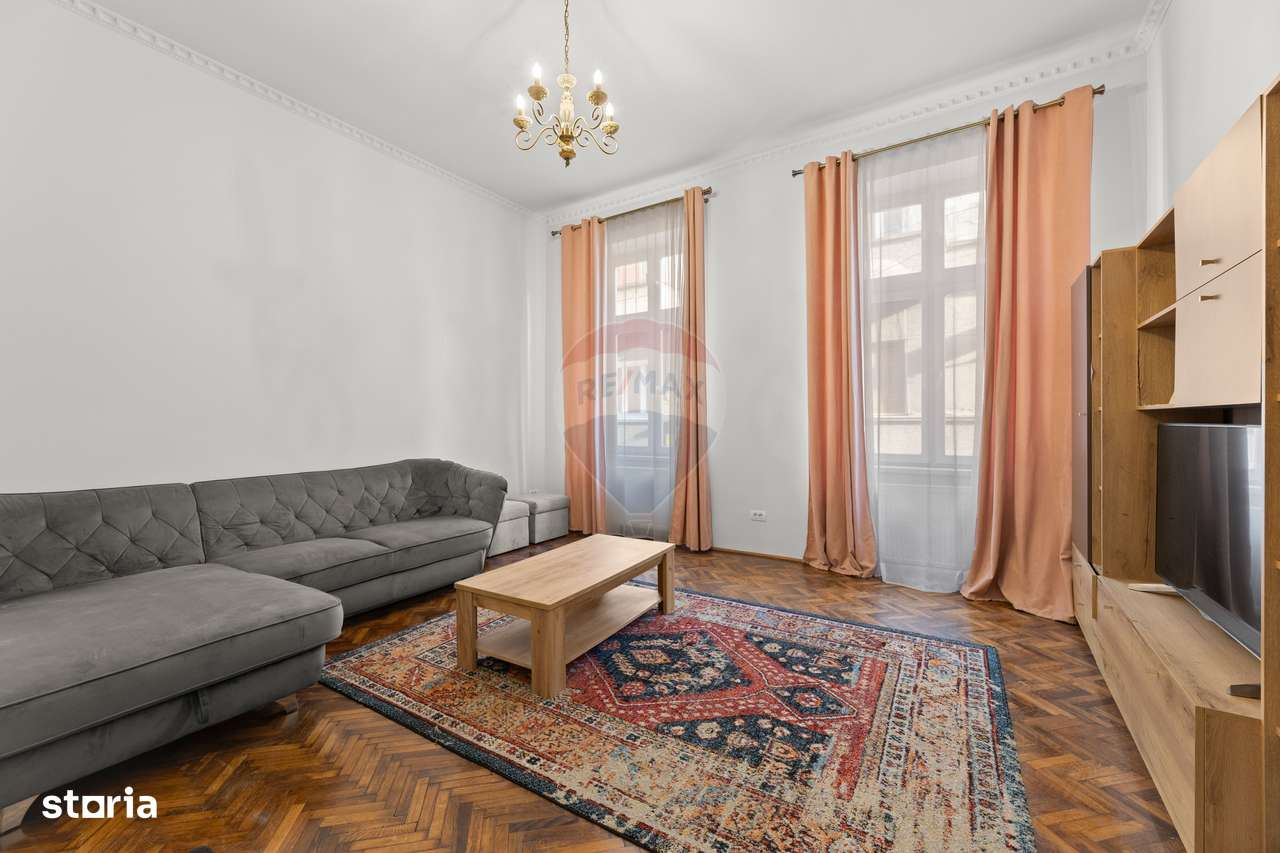 Apartament de închiriat cu 2 camere în zona Centrală - Imagine principală: 1/6