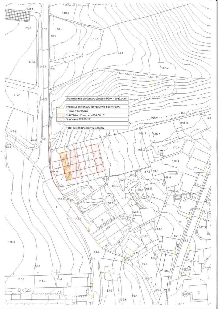 Terreno com PIP em Aprovação para Moradias T2 e T4 em Folgosa, Maia - Grande imagem: 4/5