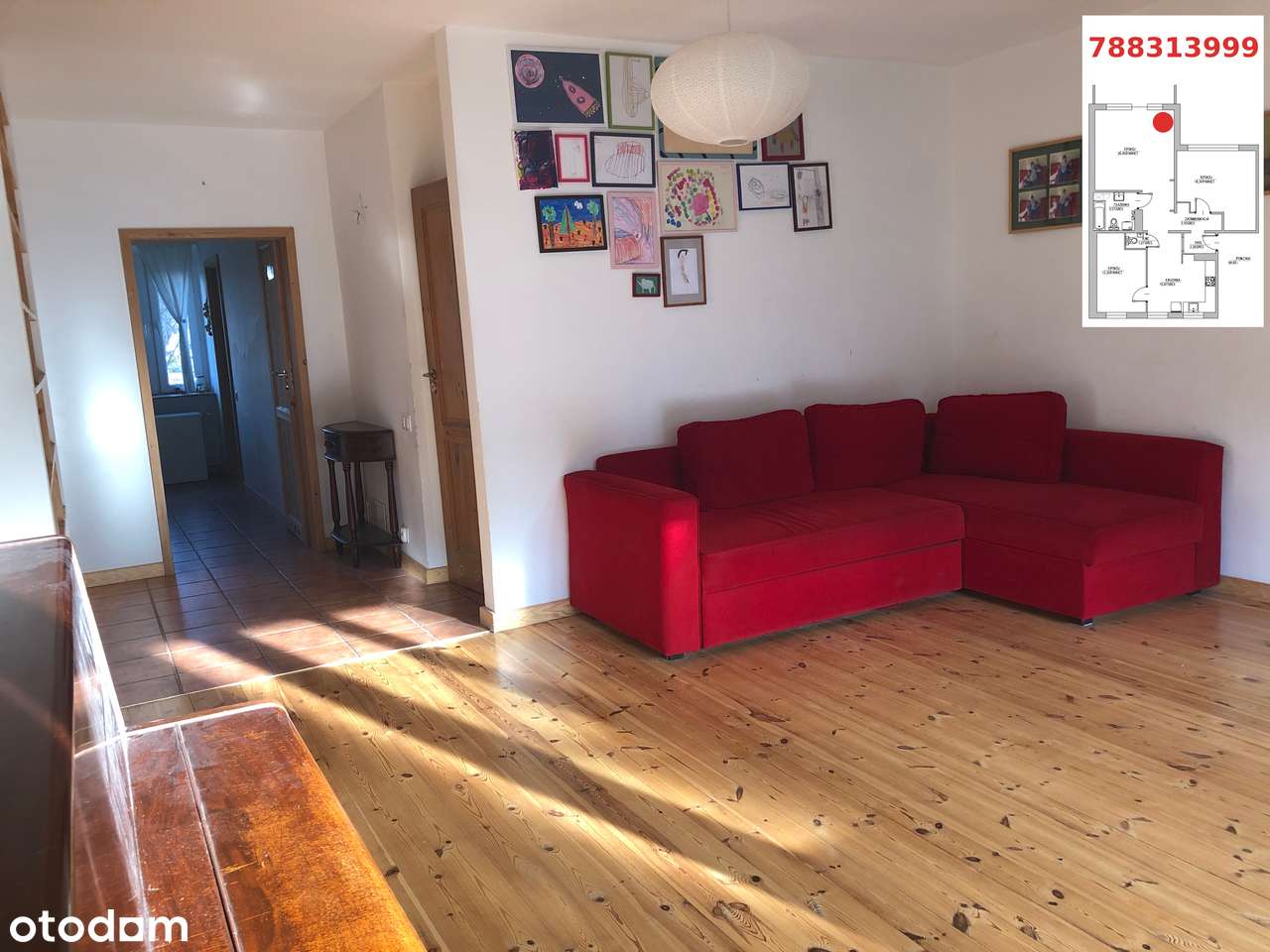 Przestronne mieszkanie z dużym potencjałem aranżacji ze 100 m2 ogrodem - Pełny obrazek: 4/16