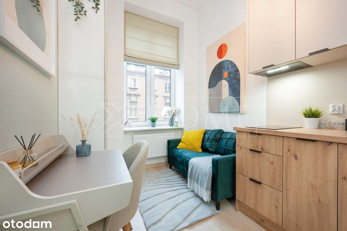 kawalerka przy Manu, front, antresola-0