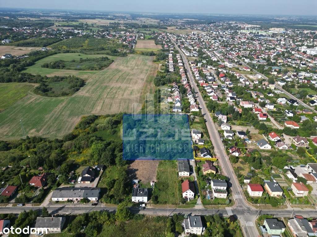 Działka 8294m pod zabudowę usługową komercyjna - Pełny obrazek: 5/9