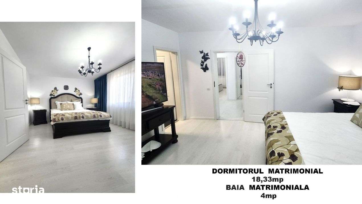 Domnesti, Vila duplex, mobilata si utilata, 4 camere, 135mp, teren 250-8