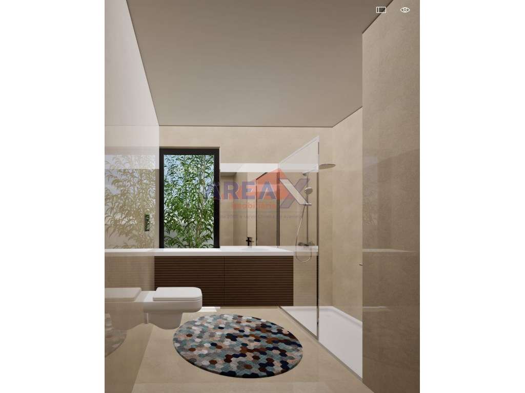 Moradia geminada T4, de arquitetura contemporânea-7