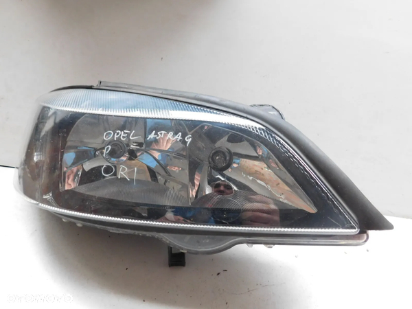 Lampa prawa przód OPEL ASTRA II G  CZARNA - 3