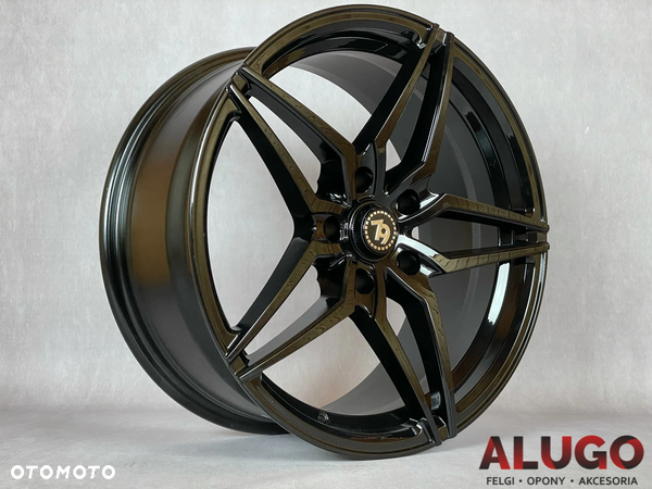 Alufelgi 18 5x112 AUDI A5 A6 A7 MERCEDES C E Czarny Połysk NOWE - 4