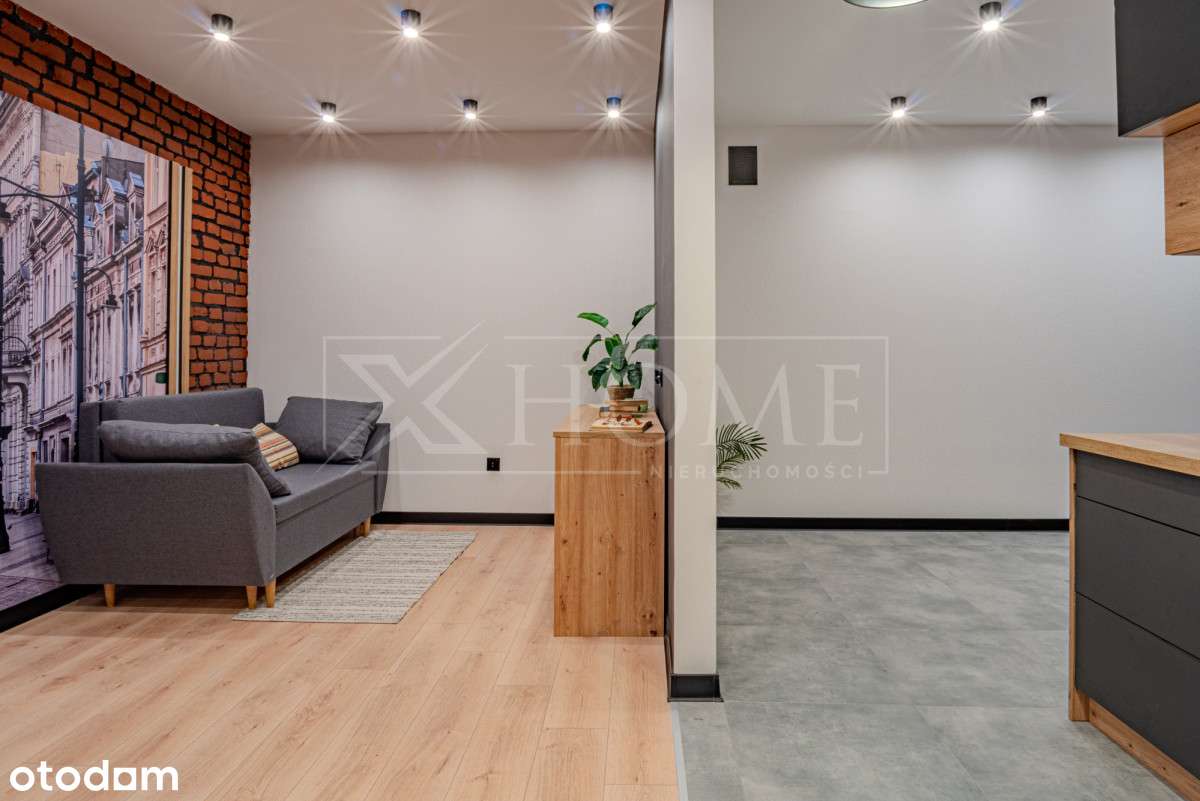 2 pokoje, styl loftowy, blok z cegły, przy Manu - Pełny obrazek: 5/9