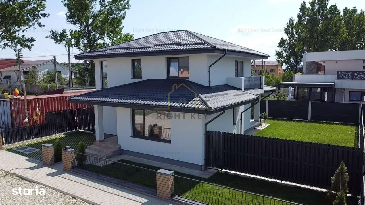 VILA PREMIUM! P+1, utilitati, asfalt, 400mp curte, Comision 0%! - Imagine principală: 5/19