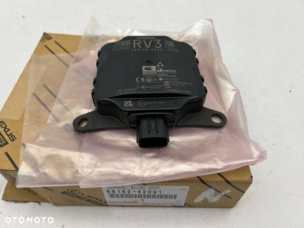 TOYOTA RAV4 V CZUJNIK RADAR MODUŁ SENSOR MARTWEGO POLA ORYGINAŁ N - 1