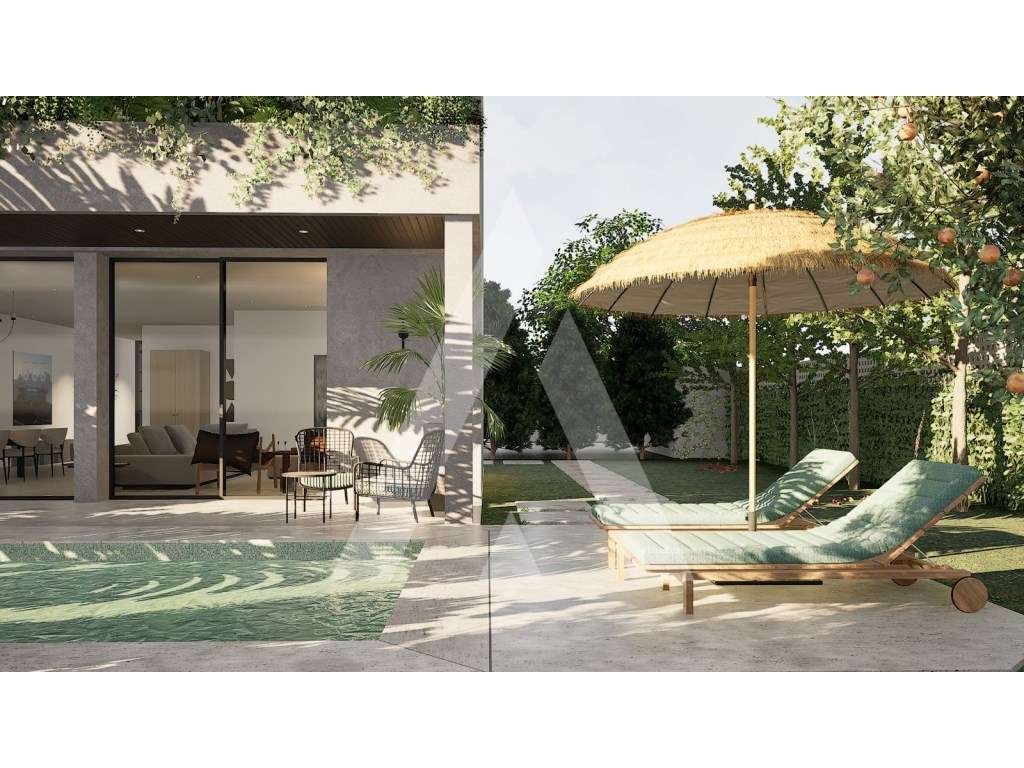 Moradia T4 Isolada em condomínio fechado com piscina em Cascais. - Grande imagem: 5/44