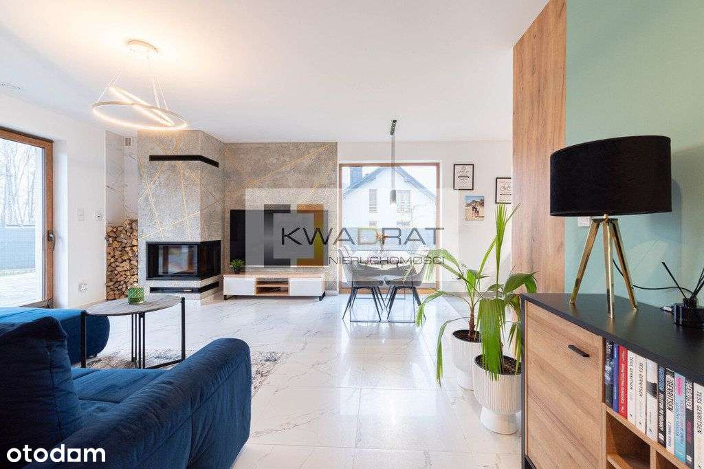 Nowoczesny dom parterowy z garażem - Cyganka-5