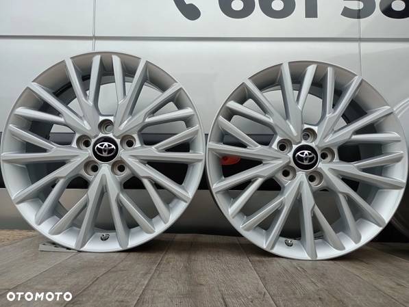 FELGI ALUMINIOWE 5x114,3 R18 7J TOYOTA C-HR AURIS II YARIS IV CZUJNIKI CIŚNIENIA - 5