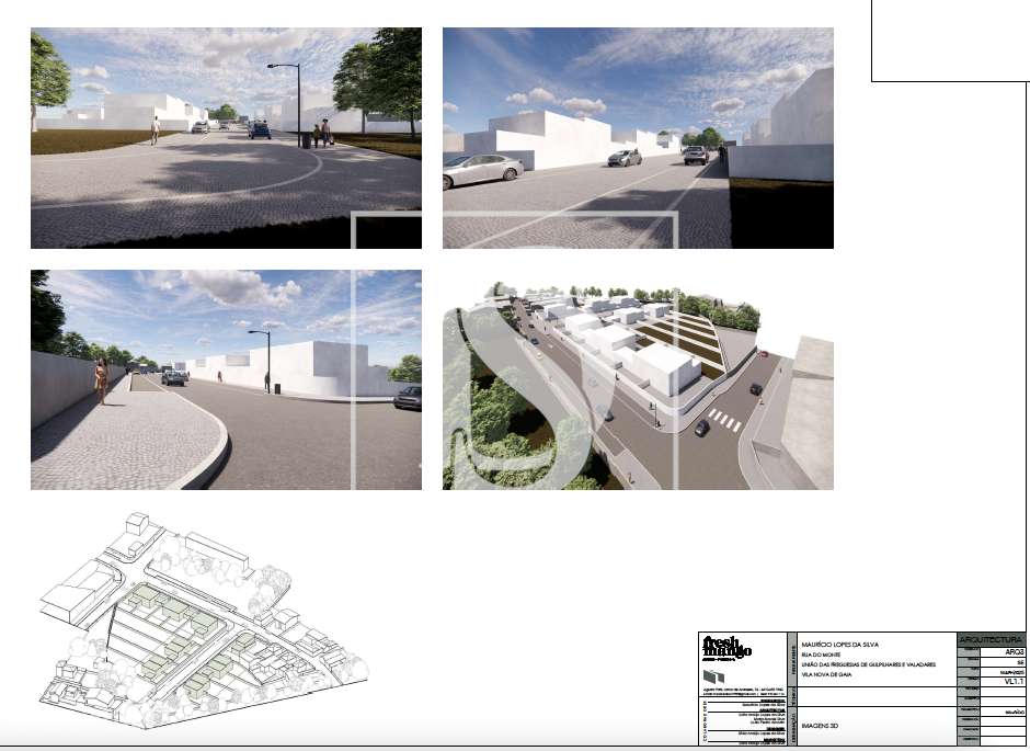 Terreno em Lugar do Monte - Gulpilhares com PIP aprovado para 15 morad - Grande imagem: 3/5