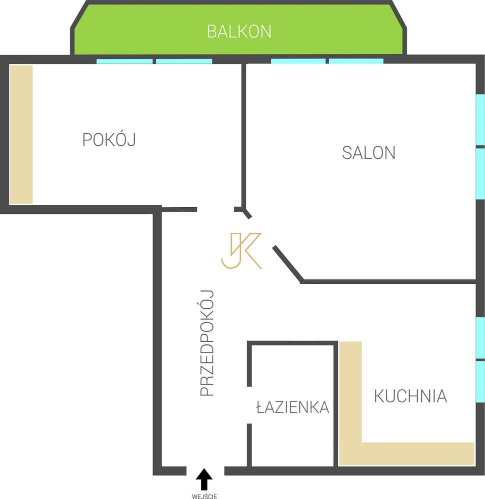 Dwa pokoje w doskonałej lokalizacji - centrum-19