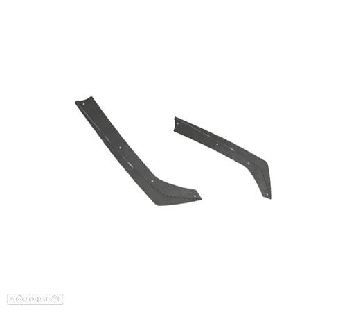 SPLITTER TRASEIRO PARA BMW G30 G31 17- LOOK ROCK CARBONO - 2