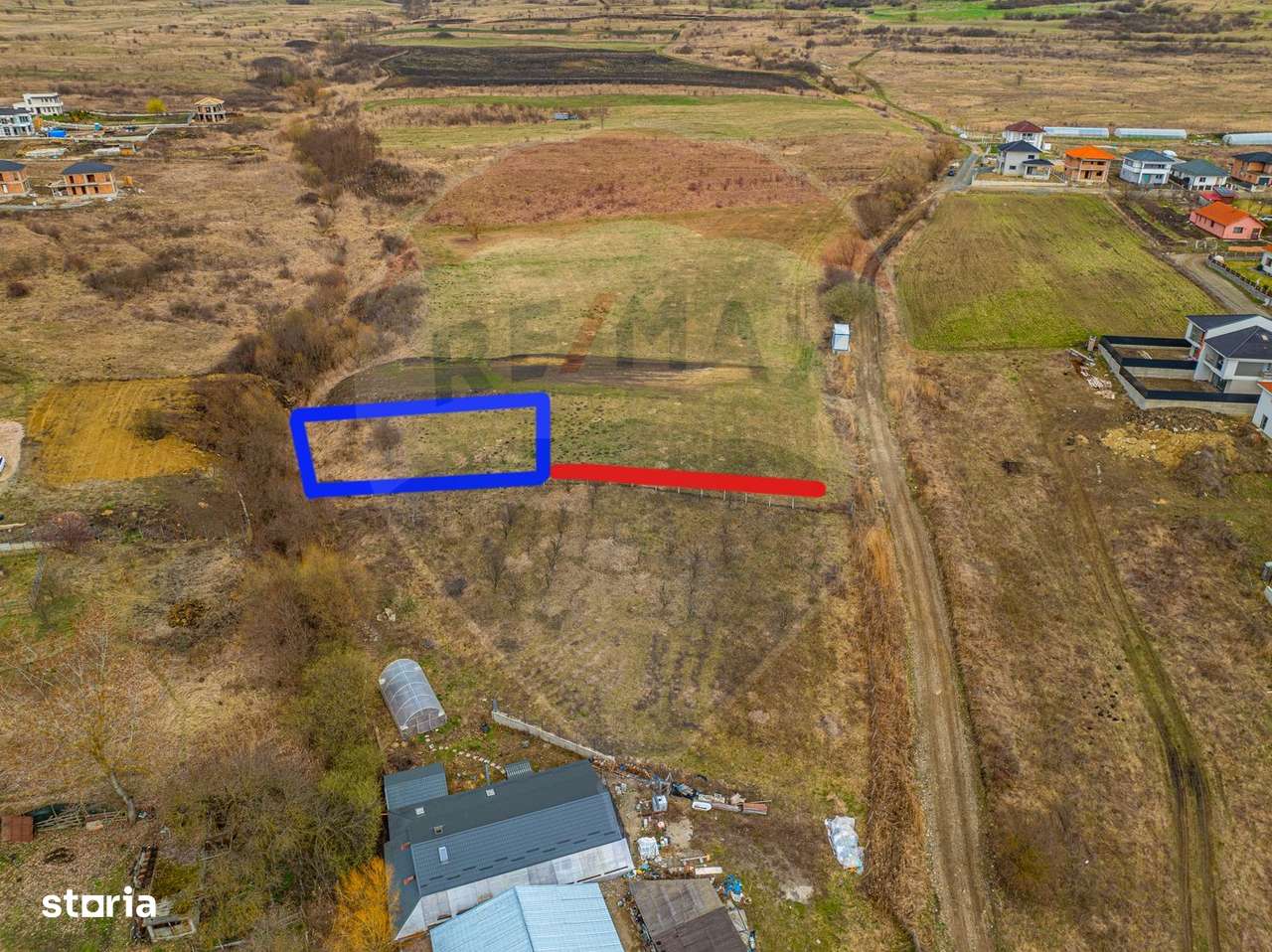 Teren la intrare în Chinteni, 1000mp, pentru casă individuală - Imagine principală: 5/6