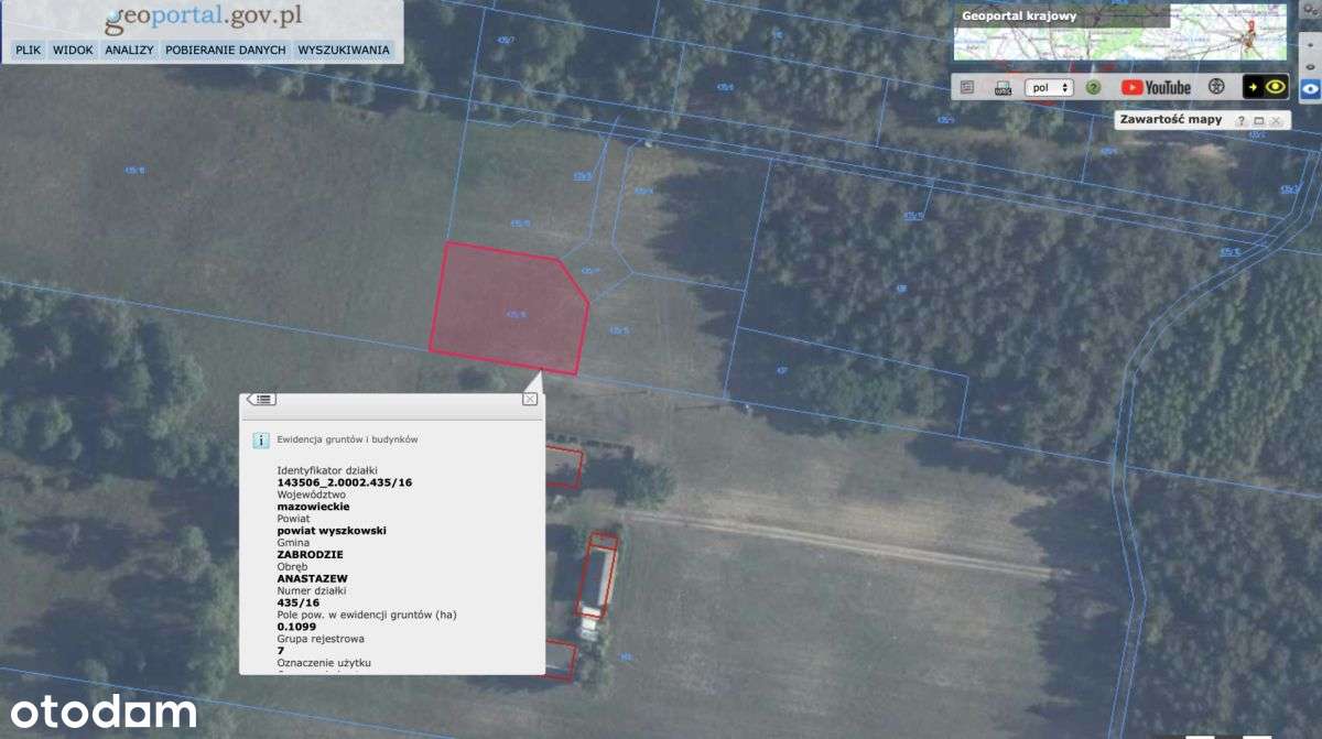 Działka budowlana, las, cisza, 40 km od Warszawy-9