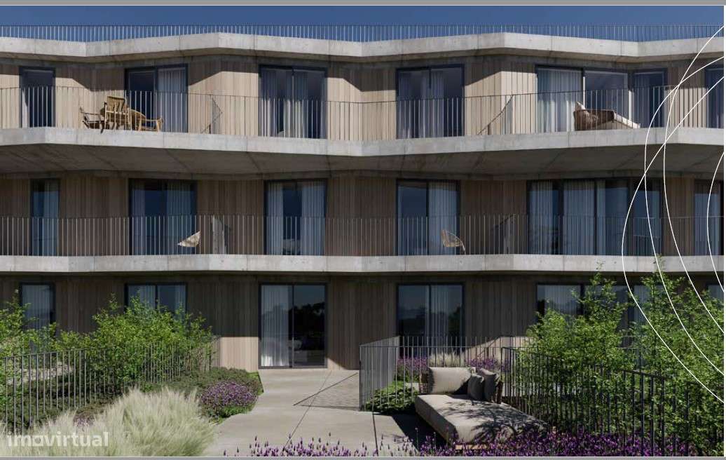 Apartamento T3 Novo com Varanda e Jardim-5