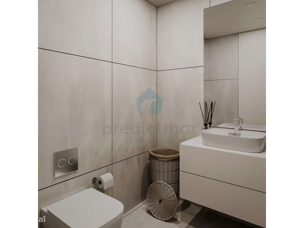 Excelente T1 no Edifício Douro Mar, Canidelo-6