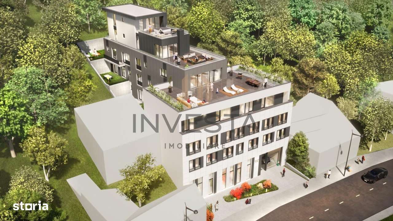 Apartament  4 camere 97 mp utili+ terasa 39 mp cu panorama spre Parc! - Imagine principală: 4/5