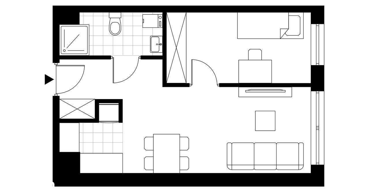 Moderato I​I​I | mieszkanie 2-pok. | C11 - Pełny obrazek: 4/9