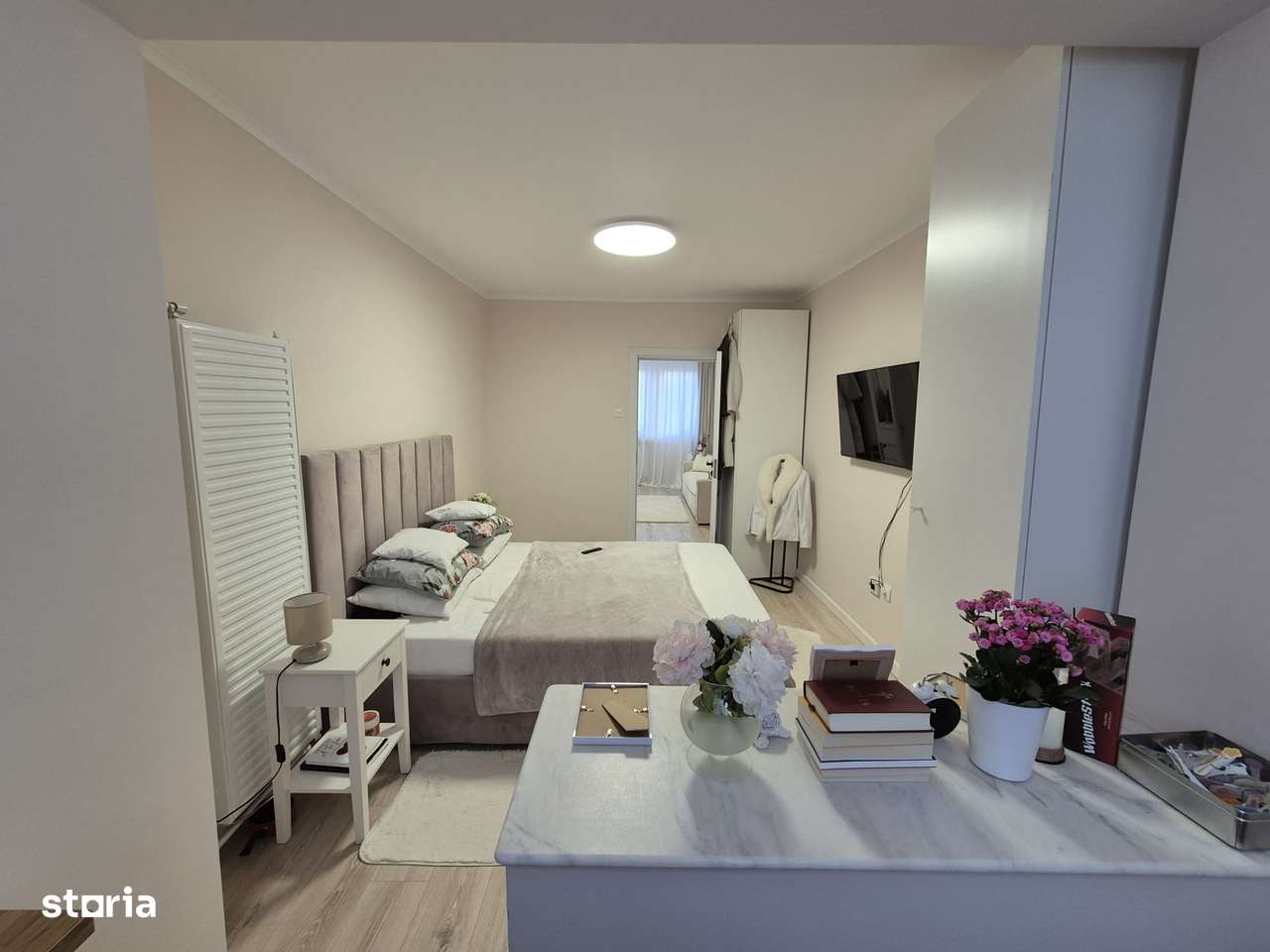 Gara-Parc 2 camere renovat complet, mobilat, utilat, etaj 1, gaze,-8