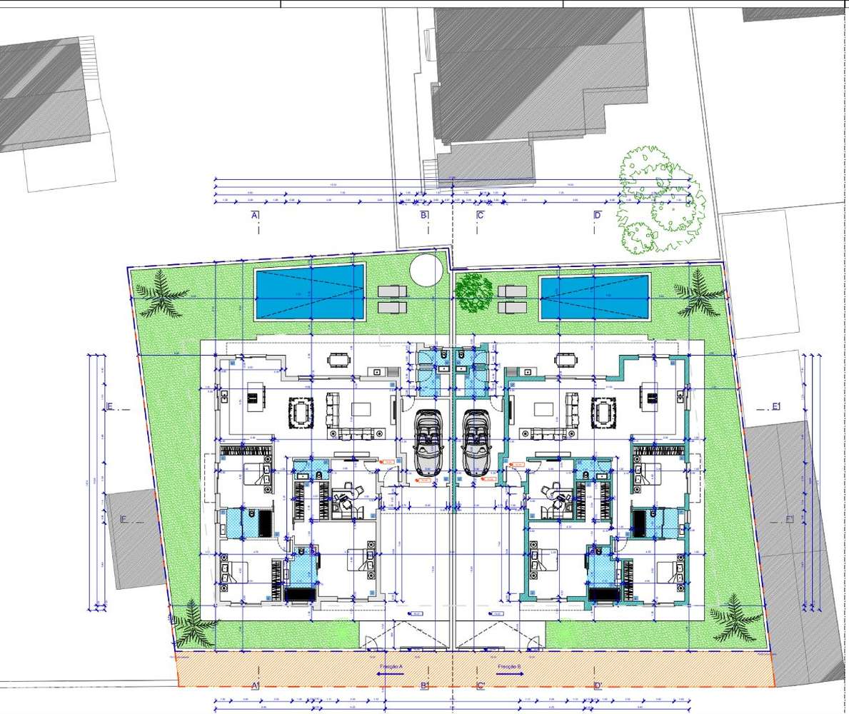 Moradia Térrea T4, geminada – Azeitão-13