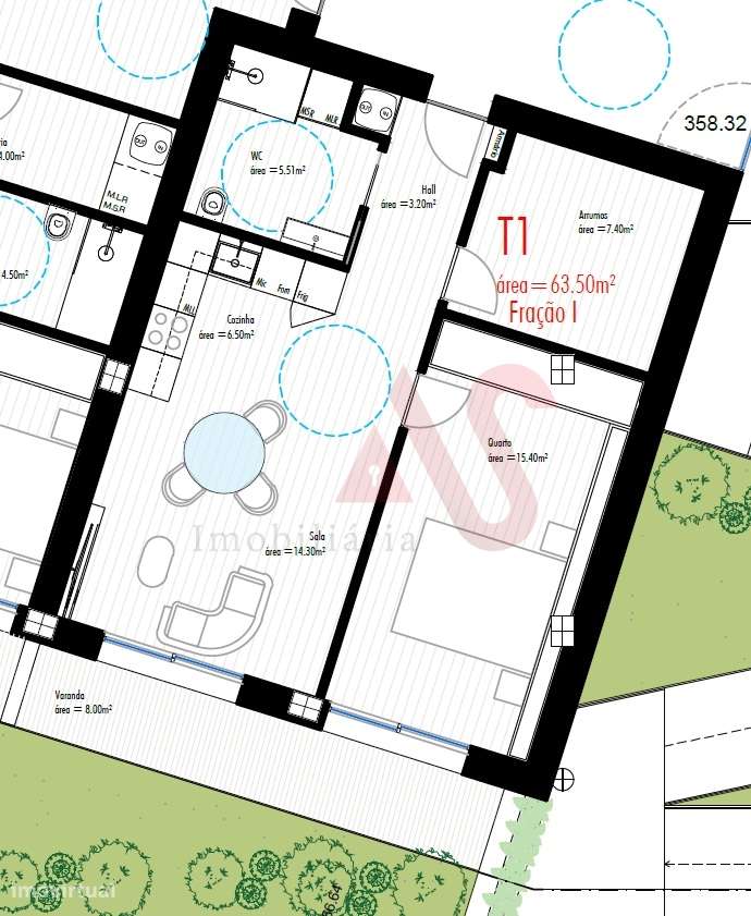 Apartamentos​​​​​​​ T1+1 em - Grande imagem: 5/5