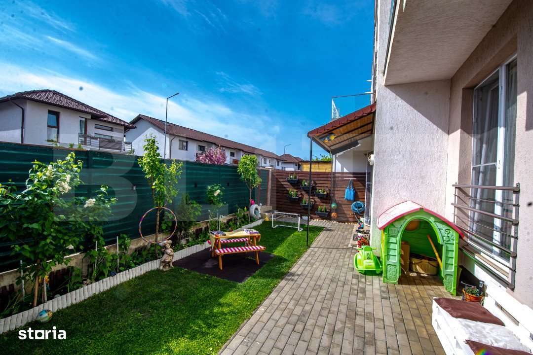 Apartment 3 camere spatios 83mp finisaje lux cu gradina Ghimbav - Imagine principală: 5/8