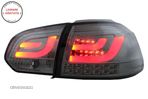 Stopuri LED VW Golf 6 VI (2008-2013) Tube Light Bar Fumuriu- livrare gratuita - 6