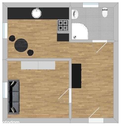 Dom wolnostojący, 3 lokale, każdy ma swoją-9