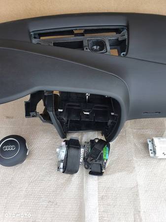 Deska konsola airbag pasy Audi A5 8T Lift - 4