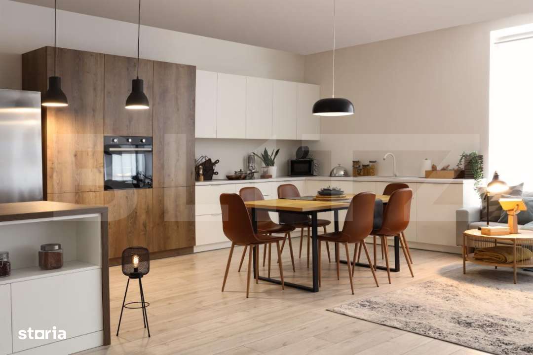 Apartament 2 camere, living cu bucatarie open space, balcon –45 mp u — fotografia 1