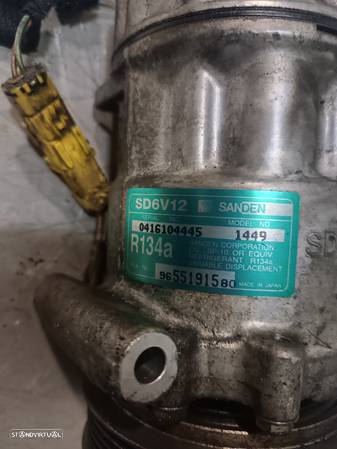 COMPRESSOR AC PEUGEOT 206 1.4HDI 9655191580 1449 - 2