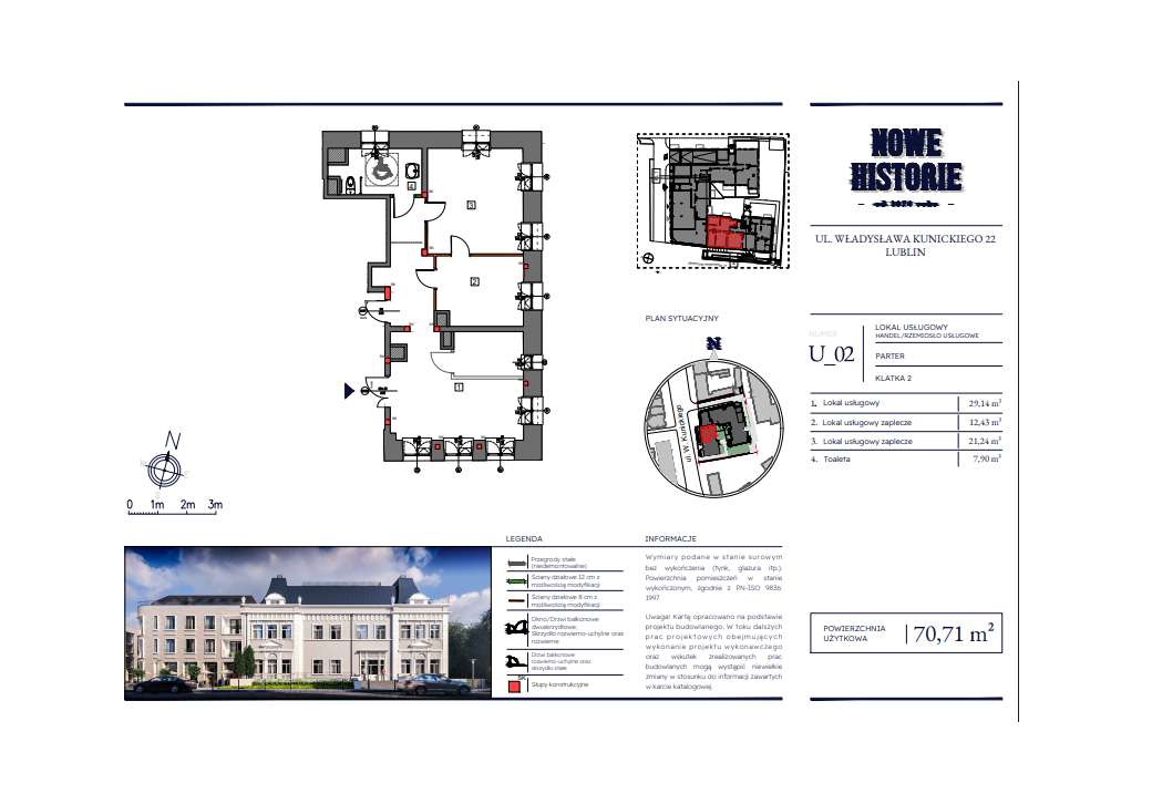 Lokal w kamienicy na sprzedaż - ul. Wolska/Kunickiego NOWE HISTORIE - Pełny obrazek: 2/10