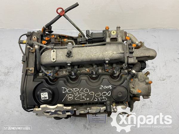 Motor Usado FIAT DOBLO Cargo (223_) 1.9 JTD (223ZXE1A) | 10.01 -  REF. 182B9.000 - 3