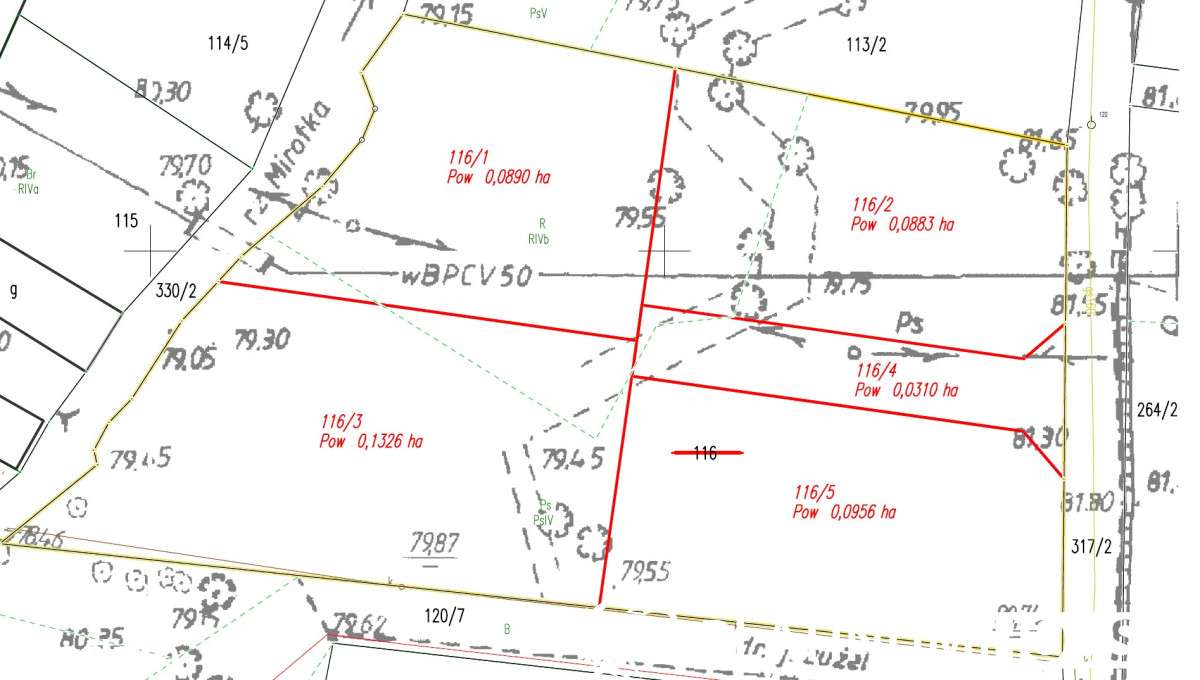 Działki budowlane z dogodnym asfaltowym dojazdem-2