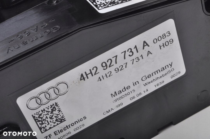 AUDI A8 D4 WYBIERAK LEWAREK BIEGÓW 4H2927731A - 3