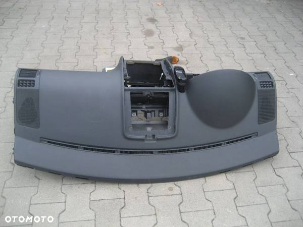 vw touran 03-09r deska rozdzielcza konsola poduszki powietrzne - 11