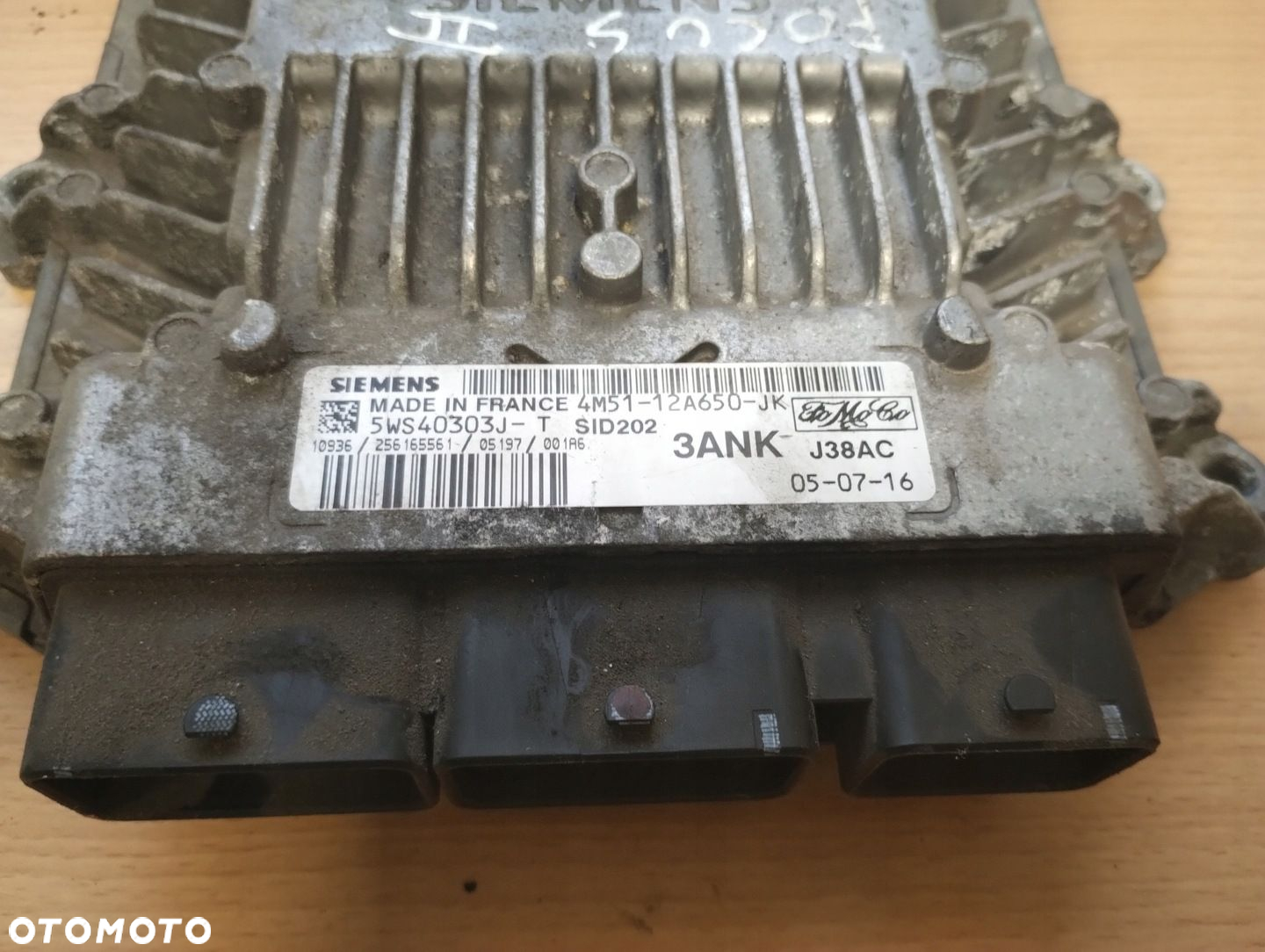 FORD FOCUS II MK2 1,8 TDCI 04-11 KOMPUTER STEROWNIK 4M51-12A650-JK - 3