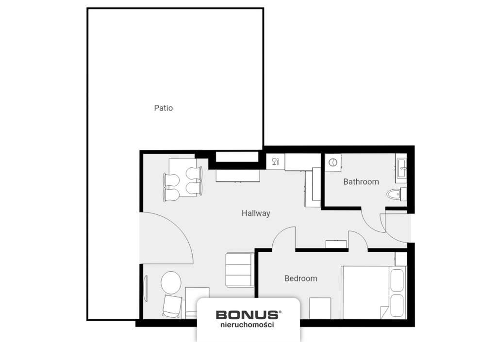 Widok na morze i duży taras/Jastrzębia Góra - Pełny obrazek: 4/11