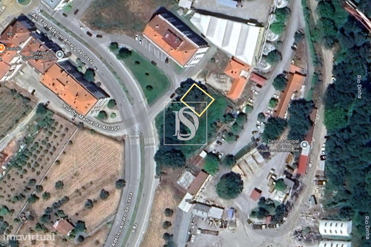 Lote de terreno para construção com 310 m2 em Tondela - Grande imagem: 3/3