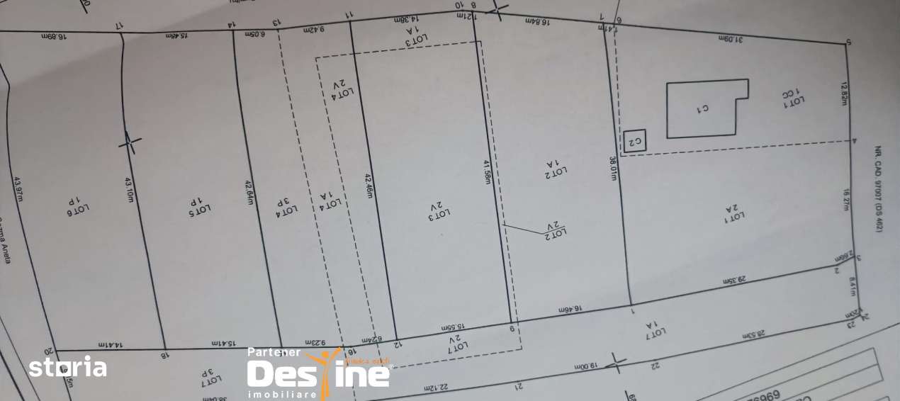 TEREN intravilan - PROSELNICI 655 MP, 19.900 EURO - Imagine principală: 1/1