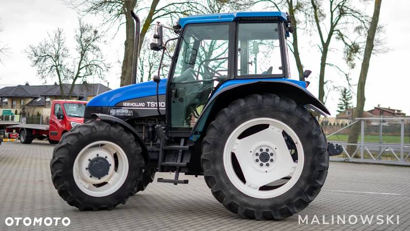 New Holland TS110 STAN WZOROWY POSIADAM WIELE MASZYN CIĄGNIK PRASA ROZRZUTNIK - 13