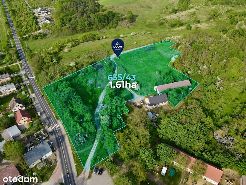 Działka Inwestycyjna Owczary 1,6 Ha Przy Granicy Polsko-Niemieckiej