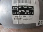 Centralina 8966142A10 1758005441 TOYOTA RAV 4 D4D 2004 2.0D4D 115CV 5P PRETO ORIGINAL - 4