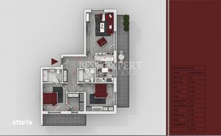 Apartament superb 3 camere decomandate cu Dormitor matrimonial - Ideal