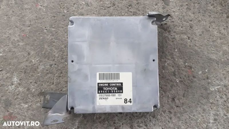 Calculator motor Toyota Avensis 2003-2008 1.6 benzina cod 89661-05840 - 1