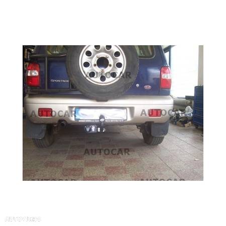 Carlig de remorcare pentru KIA SPORTAGE - 5usi., 4WD, - sistem semidemontabil -cu suruburi - tip 3xxx - din 1994 pana 2004 - 14