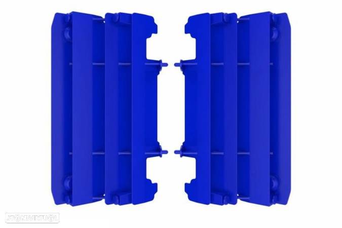 protetor radiador polisport azul yamaha yz 125 / 250 - 1