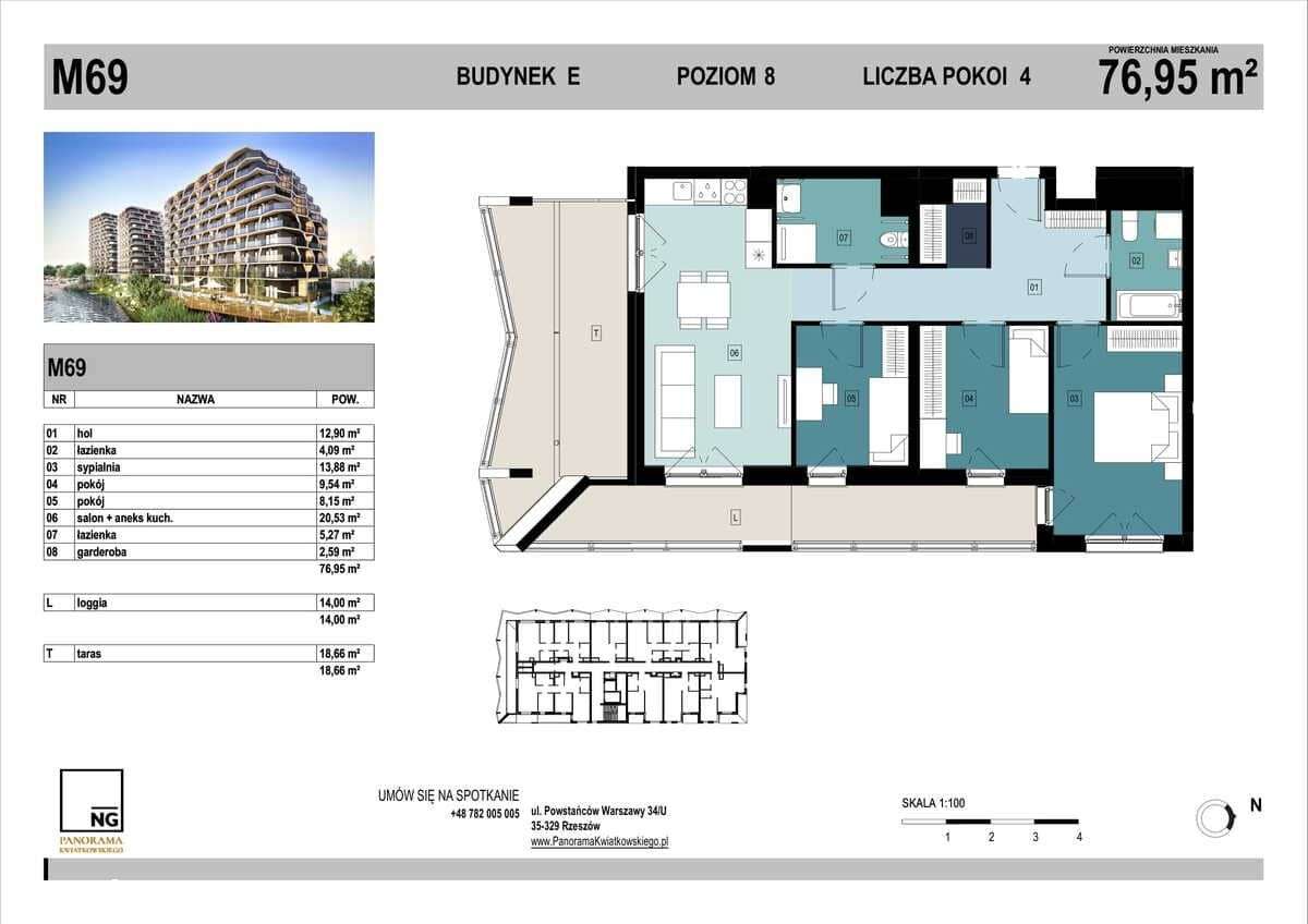 4 pokoje | PK Lake| NG Development | SPRAWDŹ - Pełny obrazek: 2/7
